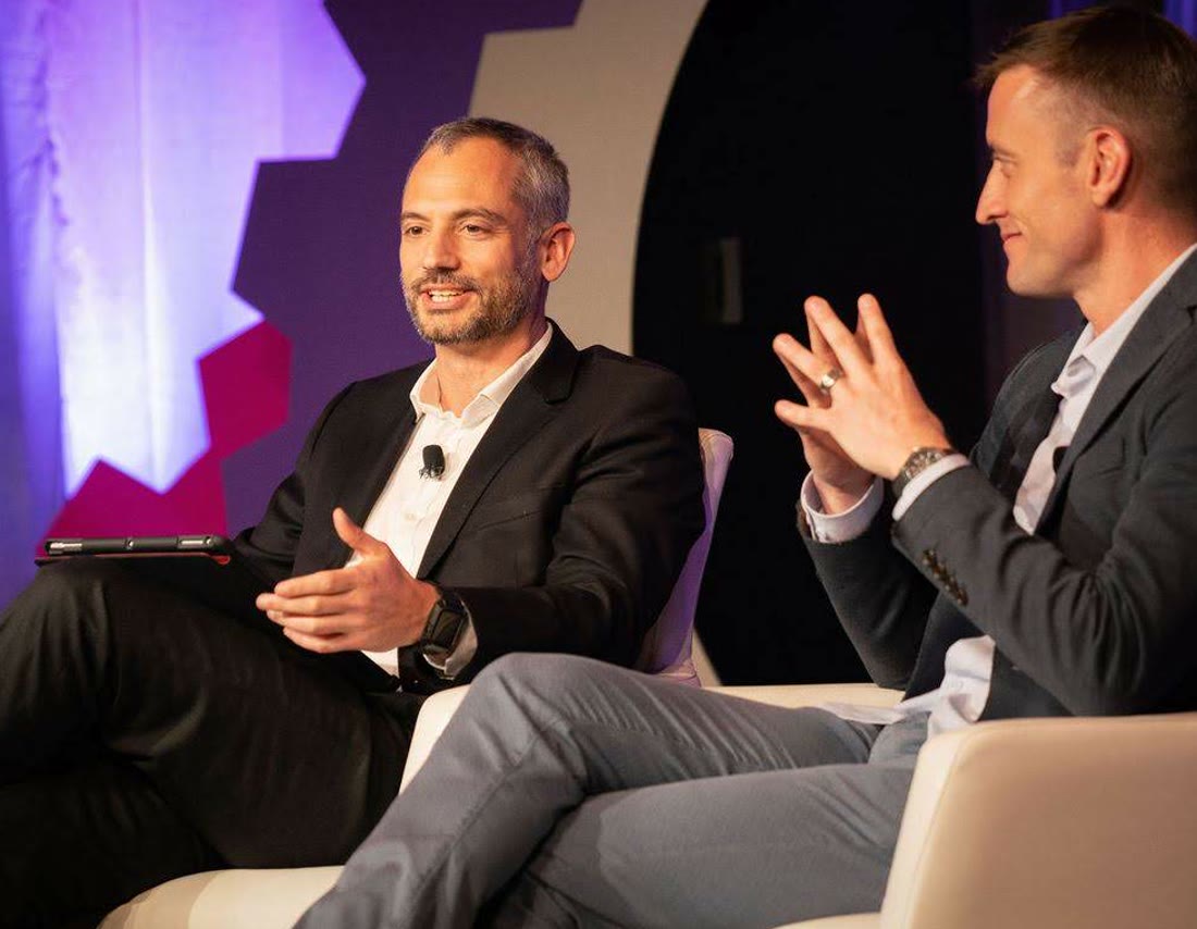 Jeff Helfgott speaking during a conference panel