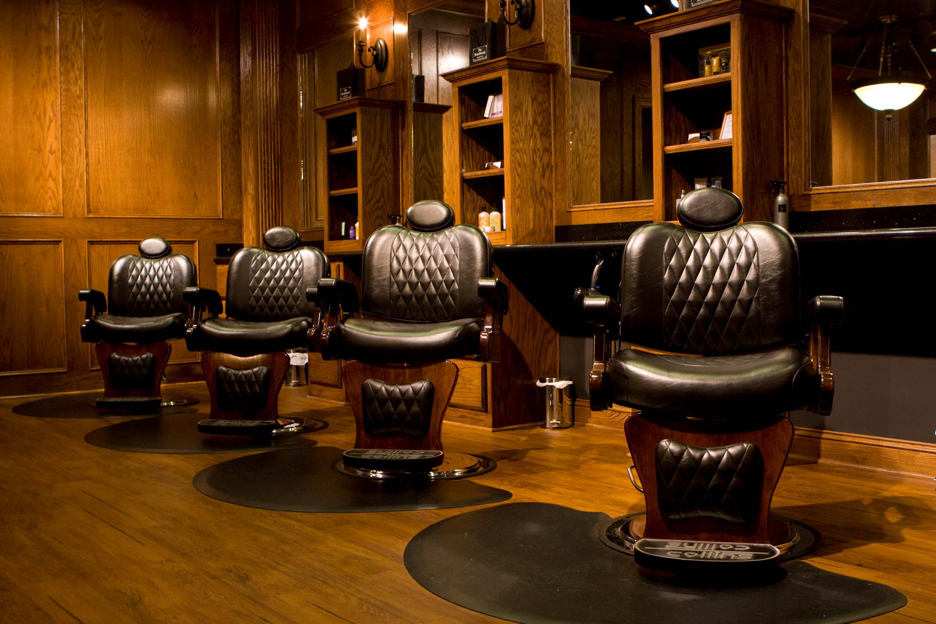 Premium men's grooming experience